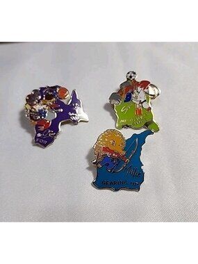 Vintage Olympics Mascot Trading Pins 2000 Australia Games Millie Olly Syd Rare